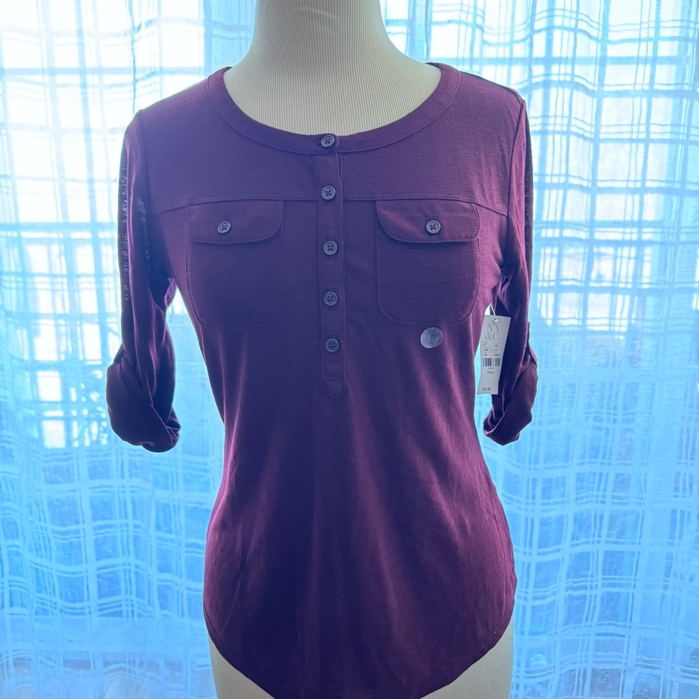New York & Company Wine Top